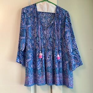Lilly Pulitzer Marlina tunic top